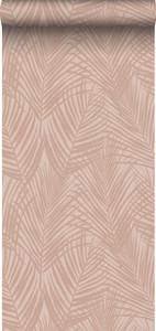 papier peint feuilles de palmier 7268 Rose foncé