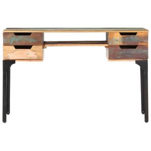 Schreibtisch Metall - Massivholz - 118 x 75 x 118 cm
