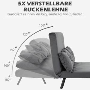 Schlafsofa 839-835V00CG Dunkelgrau