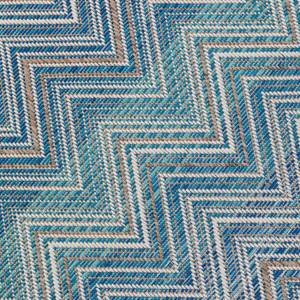 Tapis Zigzag Bleu - 230 x 160 cm