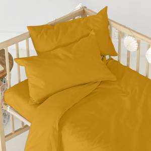 Basic Drap-housse Jaune - Textile - 4 x 1 x 70 cm