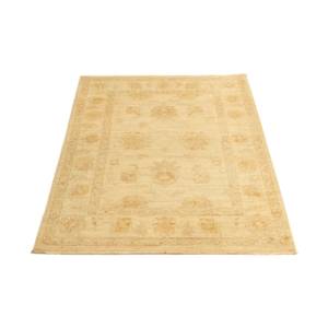 Ziegler Teppich - 120 x 86 cm - beige Beige - Kunststoff - 86 x 1 x 120 cm