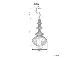 Lampe suspension KOLVA Blanc