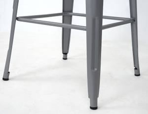 Table haute A73 métal Gris