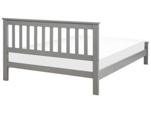 Doppelbett MAYENNE Grau - Breite: 149 cm