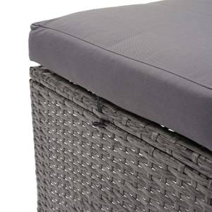 Poly-Rattan Sitzbank G16 Grau