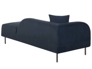 Chaiselongue LE CRAU Blau - Dunkelblau - Armlehne davorstehend rechts - Ecke davorstehend links