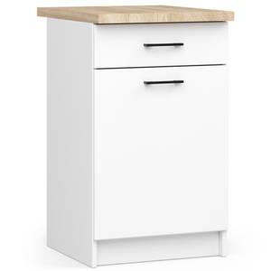 Meuble de Cuisine bas OLIWIA 50 1T 1S Blanc