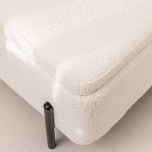 Banc design Kos Blanc - Textile - 100 x 46 x 44 cm