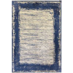 Tapis de salon moderne MELODIE Bleu - 120 x 170 cm