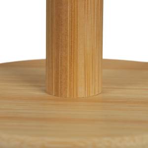 Dérouleur essuie-tout rond en bambou Marron - Bambou - 12 x 28 x 12 cm