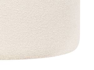 Pouf MOAB Blanc - Fibres naturelles - 39 x 41 x 39 cm