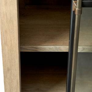 Schrank The Hoxton Schwarz - Massivholz - 110 x 170 x 45 cm