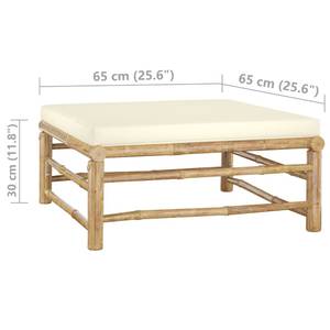 Garten-Lounge-Set (11-teilig) 3009675-30 Creme