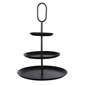 Etagere Rama Schwarz - 38 x 55 x 38 cm