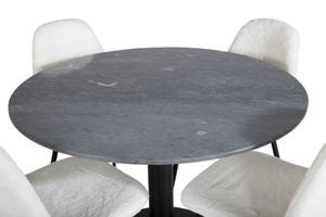 Essgruppe Estelle 67 (5-teilig) Weiß - Massivholz - 106 x 75 x 106 cm