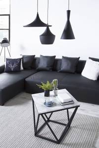 Ecksofa LUNGO Schwarz