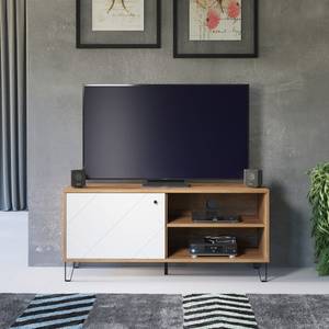 TV Möbel Touch Braun - Holz teilmassiv - 123 x 55 x 40 cm