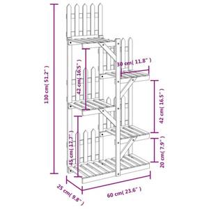 Blumenregal 3028560-14 Braun