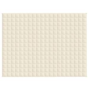 Gewichtsdecke 3017523-6 Creme - 152 x 203 cm