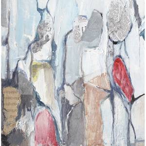 Tableau originale 150 x 50 cm - News Textile - 150 x 50 x 3 cm