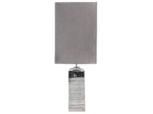 Tischlampen ONYX Grau - Silber