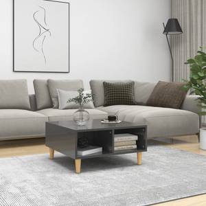 Couchtisch D793 Hochglanz Grau