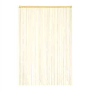 Fadenvorhang beige Breite: 90 cm