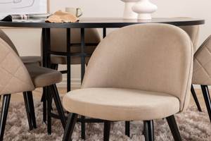 Essgruppe Copenhagen (7-teilig) Beige