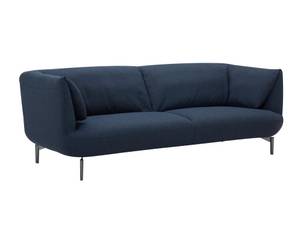 Sofa ANGELINA Blau - Textil - 94 x 76 x 218 cm