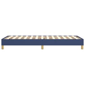 Boxspringbett 3016026-1 Blau - Braun - 90 x 25 cm