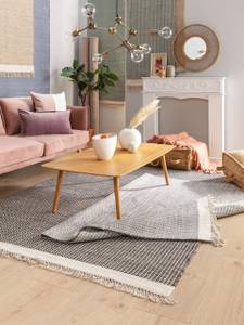 Tapis de couloir en laine Kim Beige - 80 x 250 cm