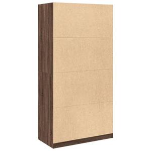 Kleiderschrank 298537-4 Dunkelbraun - Breite: 100 cm