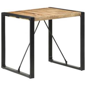 Esstisch 3005178 Schwarz - Holz - 80 x 80 cm