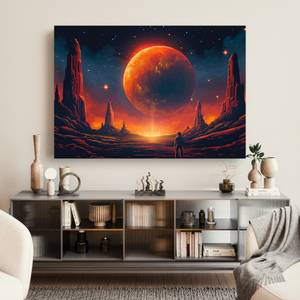 Bild Retro Planet XXI 120 x 80 cm