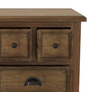 Commode Akka Marron - Bois massif - 130 x 90 x 45 cm