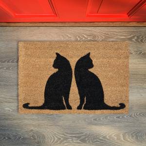 Kokos Fußmatte mit Katzenmotiv kaufen | home24