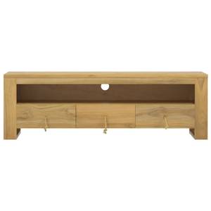 TV-Schrank D462 Braun - Massivholz - 30 x 35 x 110 cm