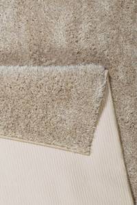 Hochflorteppich Swagger Shag Beige - Sandbraun - 133 x 200 cm