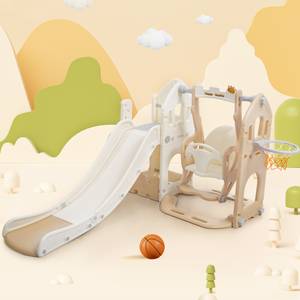 Toboggan pour enfants Mini Ⅰ Marron