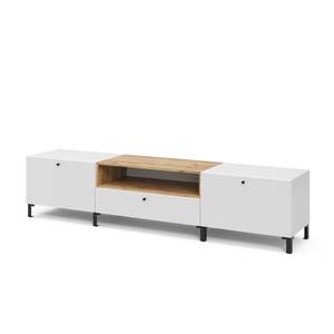 Lowboard Anteo Braun - Weiß - Holzwerkstoff - 200 x 45 x 40 cm