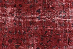 Tapis Ultra Vintage DCCIV Rouge - Textile - 132 x 1 x 226 cm