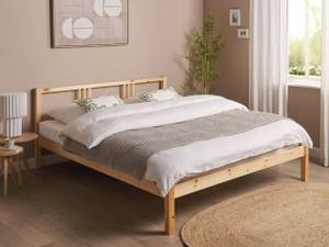 Doppelbett VANNES Eiche Hell - Breite: 167 cm