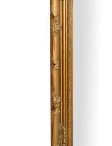 Hängespiegel BAROCK Gold - Massivholz - 4 x 74 x 64 cm