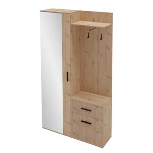 Garderobenschrank Lux Eiche