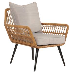 Poly-Rattan Garnitur N34 Hellgrau