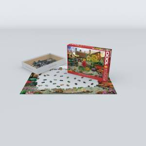 Puzzle Old Town Living von Papier - 26 x 6 x 36 cm