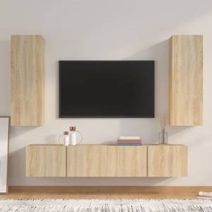 TV-Schrank 4er Set D544 Eiche Sonoma Dekor