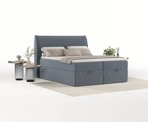 Boxspringbett Mensa Blau - Breite: 180 cm