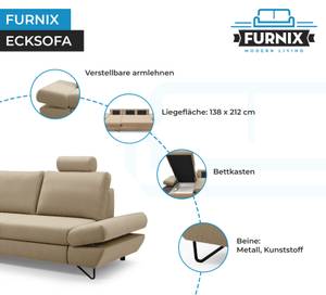 Ecksofa LOFFI Beige